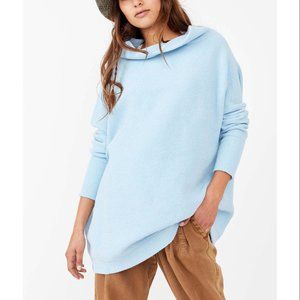 NWT Free People Ottoman Slouchy Tunic / Dream Blue